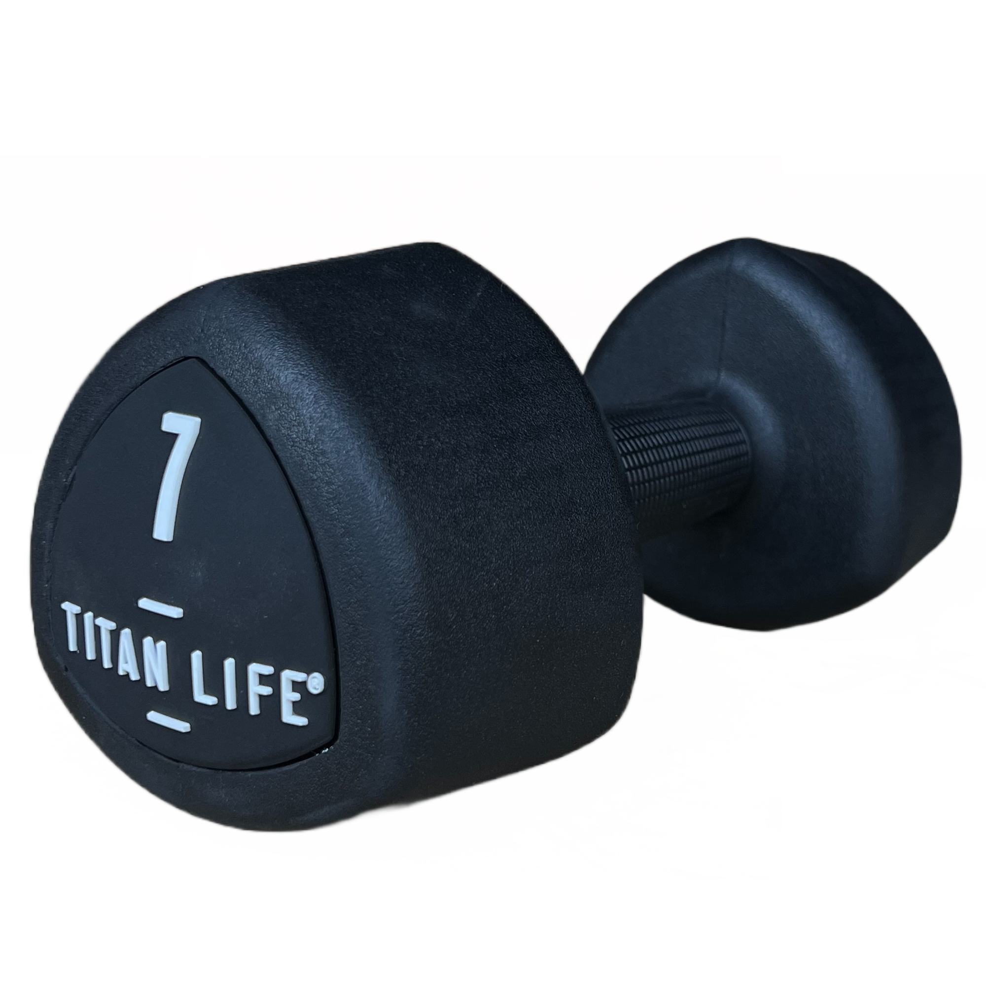 TITAN LIFE PRO Dumbbell Aerobic 7 kg, Rubber