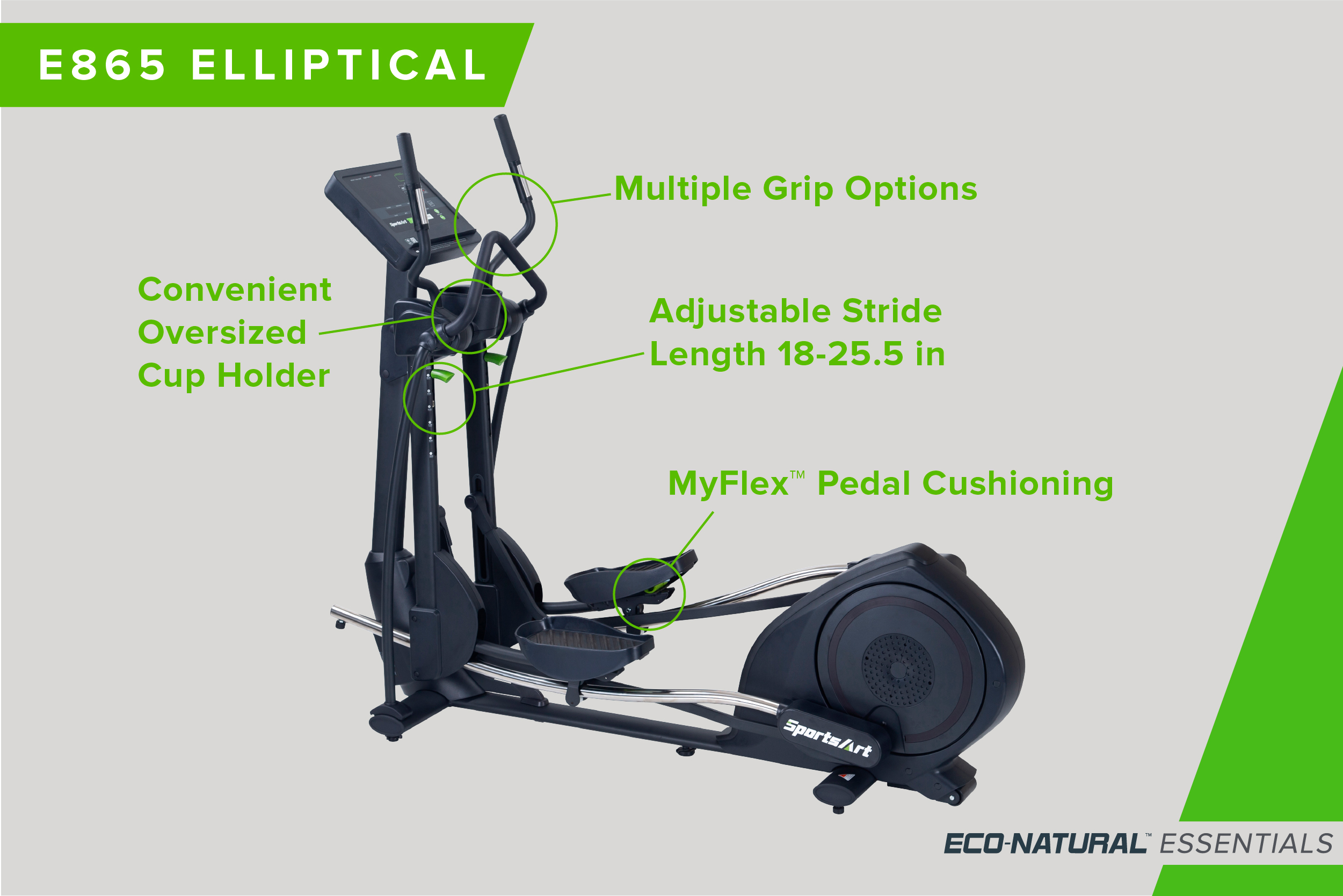 SportsArt E865 Elliptical