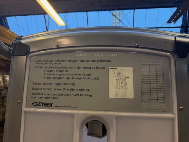 Brugt - Cybex VR3 Cable Column