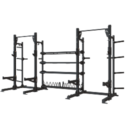 Torque TR1 Double Half Rack With Storage 2,1m
