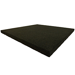 Ergotile Quad C1 Easy Connect inkl. 7 Easy Connectorer/m2, 1000 x 1000 x 30 mm - Sort