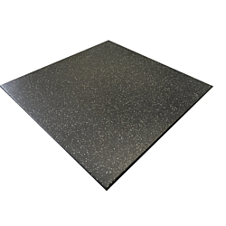 Ergotile Quad C4 Easy Connect Inkl. 7 Easy Connectorer/M2, 1000 x 1000 x 20 mm - 15% Grå
