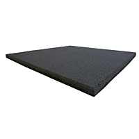  Ergotile Quad C1 1000 x 1000 x 15 mm, Sort