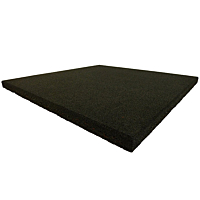  Ergotile Quad C1, 500 x 500 x 25 mm - Sort