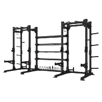  Torque TR2 Double Half Rack With Storage 