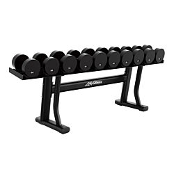 Demo - Life Fitness Signature Dumbbell Rack, Single Tier