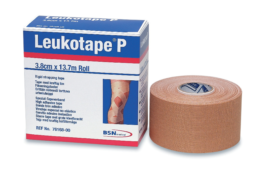 Leukotape P Uelastisk 3,8 cm x 13,7 m - Beige