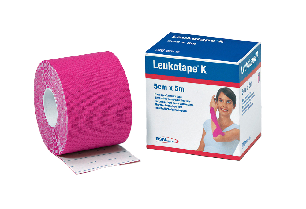 Leukotape K 5 cm x 5 m - Pink