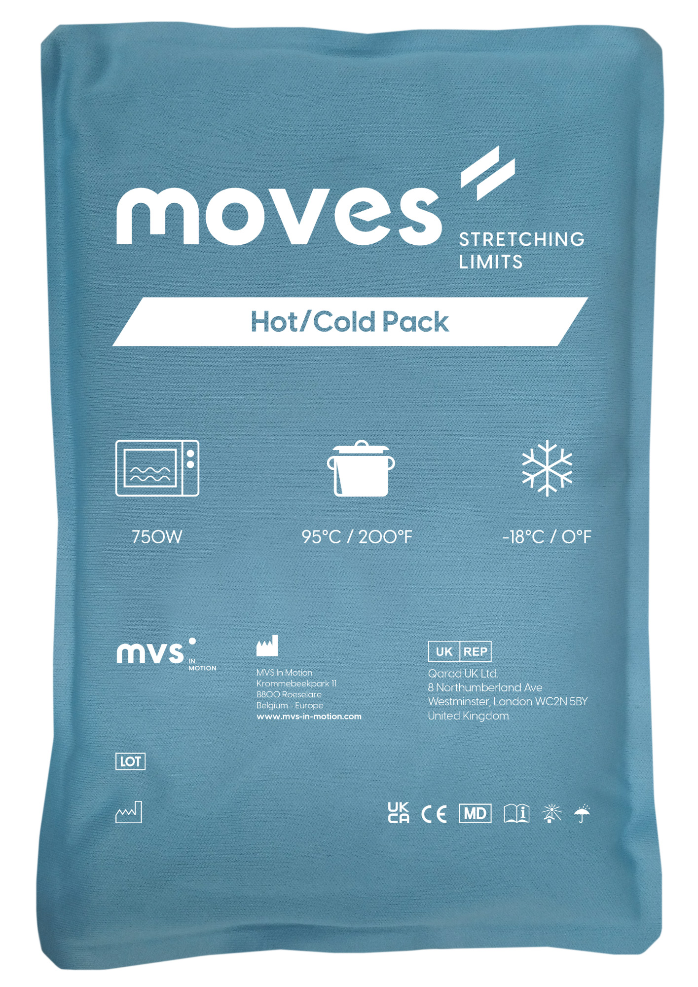 MVS Hot/Cold Pack Soft Touch (Clay) - Large