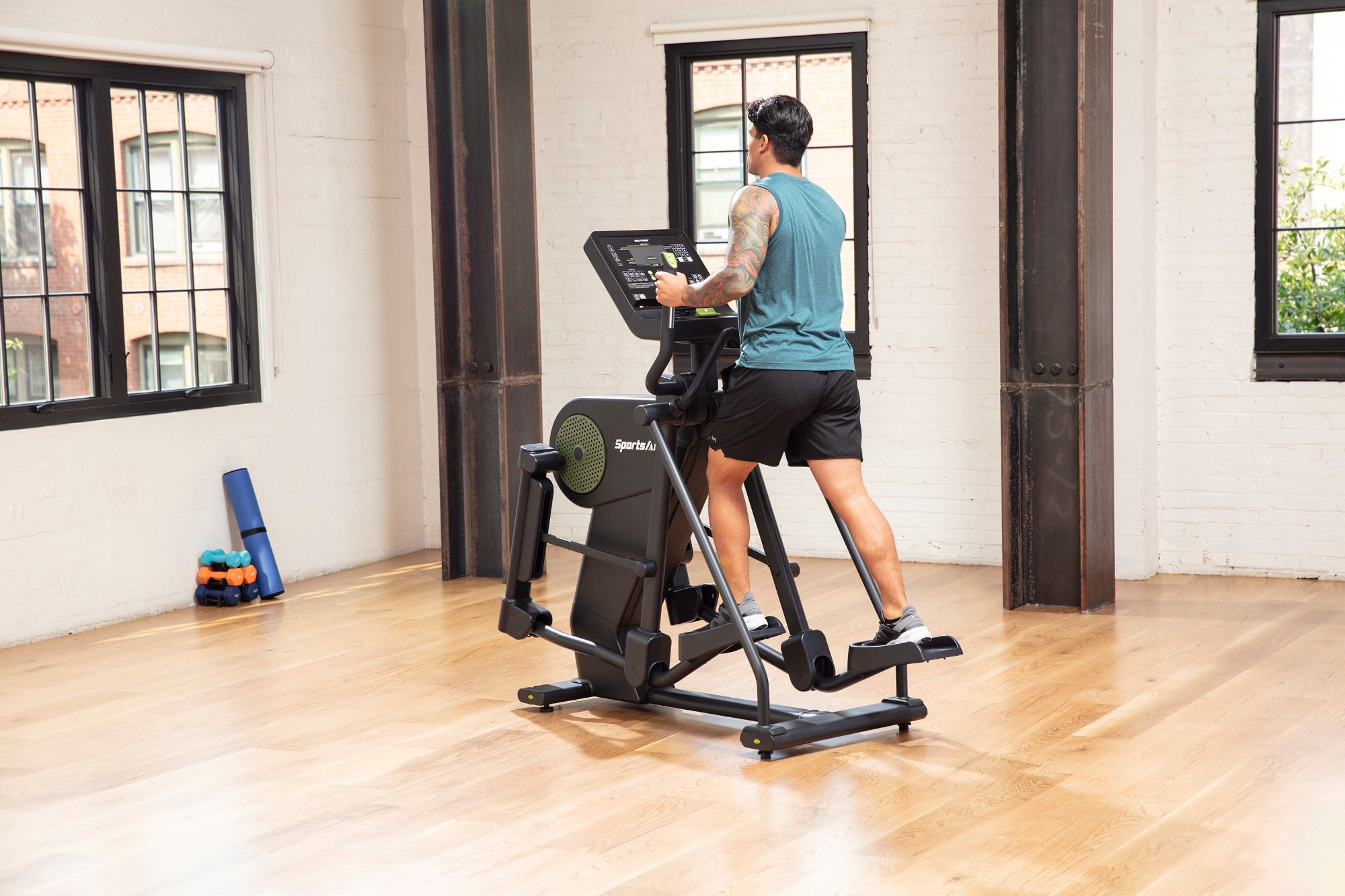 SportsArt ECO-POWR G866 Elliptical, Front-Drive