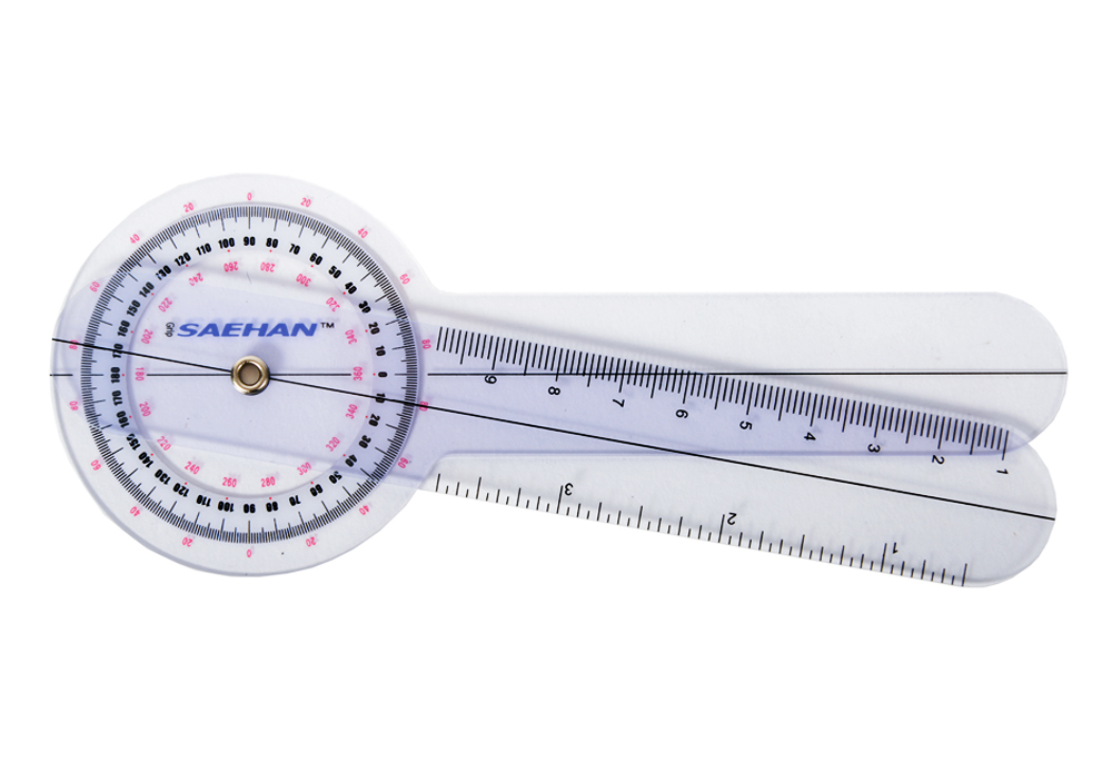 SAEHAN Goniometer, Plastik, 15 cm.