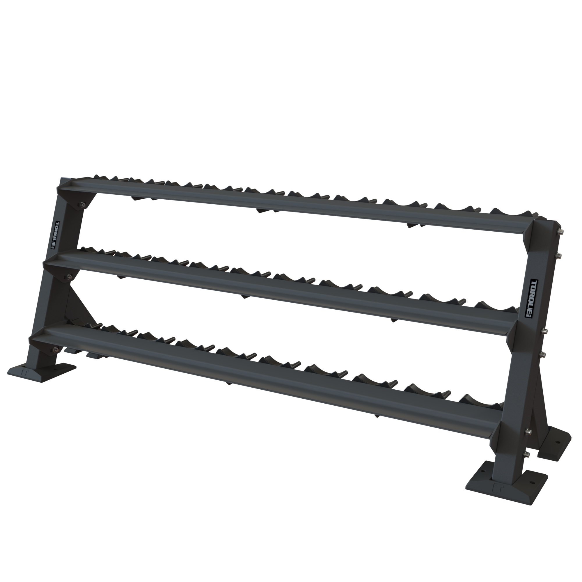 Torque X-Create 3-Tier Pro Dumbbell Rack - 2.4 m