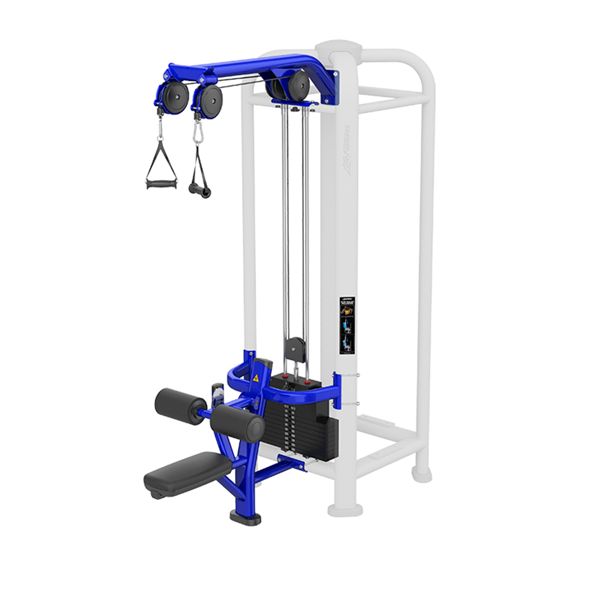 MJ Dual Pulley Pulldown Life Fitness